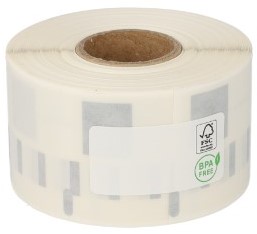 Dymo 99013 /S0722410 compatible labels 89mm x 36mm transparant 260 etiketten per rol permanent