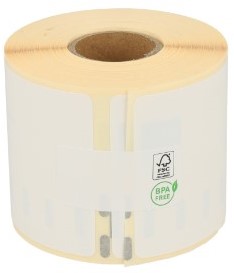 Dymo 99014 /S0722430 compatible labels 101mm x 54mm wit 220 etiketten per rol permanent  10-pack