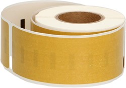 Dymo 99010 /S0722370 compatible labels 89mm x 28mm goud 130 etiketten per rol permanent