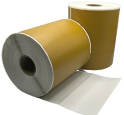 Dymo 4XL SO904980 compatible labels 104mm x 159mm goud 220 etiketten per rol permanent