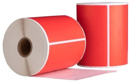 Dymo 4XL SO904980 compatible labels 104mm x 159mm rood 220 etiketten per rol permanent