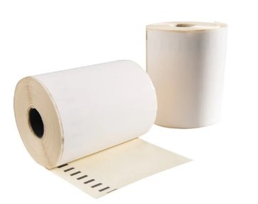 Dymo 4XL SO904980 compatible labels 104mm x 159mm wit 220 etiketten per rol permanent