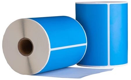 Dymo 4XL SO904980 compatible labels 104mm x 159mm blauw 220 etiketten per rol permanent