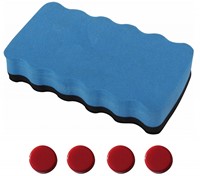 Flipover magnetisch gelakt staal - 70x100 cm - incl. wisser en magneten-2