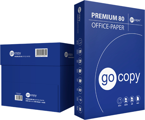 Kopieerpapier Go Copy Premium A4 80 gram 160cie PEFC