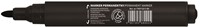 Permanent marker zwart, ronde punt, 1-3mm -3