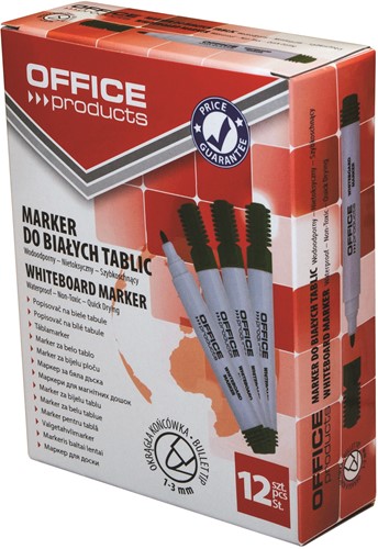 Whiteboardmarker groen, ronde punt, 1-3mm-2