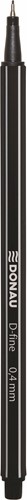 Fineliner zwart 0.4mm