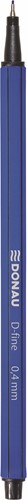 Fineliner blauw 0.4mm
