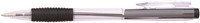Balpen met drukknop, zwart, 0,5mm medium