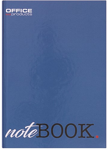 Notitieboek A4 geruit 5x5mm, 96 vel, assortie kleuren (pak à 5 stuks)-2