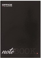 Notitieboek A5 geruit 5x5mm, 96 vel, assortie kleuren (pak à 10 stuks)-3