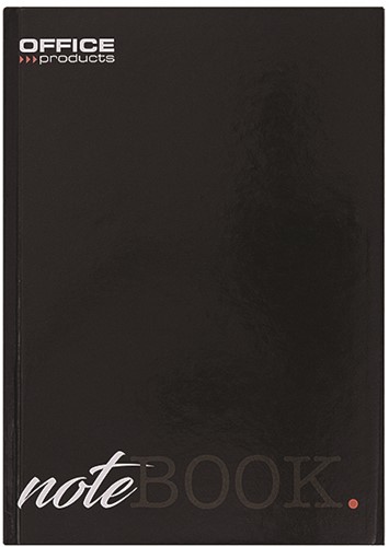 Notitieboek A5 geruit 5x5mm, 96 vel, assortie kleuren (pak à 10 stuks)-3
