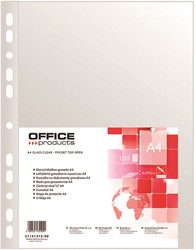 Showtas A4 45 micron 11-gaats transparant generfd, 100 stuks