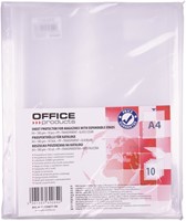 Showtas A4 180 micron 11-gaats transparant glashelder met expansievouw -2