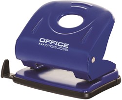 Perforator 2-gaats, 30 vel, blauw