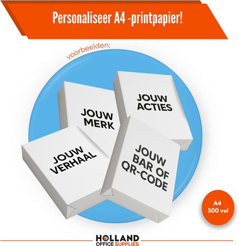 Jouw eigen merk A4 printpapier