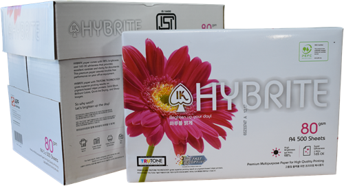Kopieerpapier Hybrite hoogwit A4 80 gram, PEFC