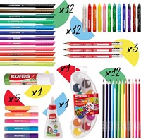 Kores Kids Crea Koffer met 8 producten BAN11021-2