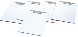 Klembord Donau met clip - PP, A4 - assorti kleuren