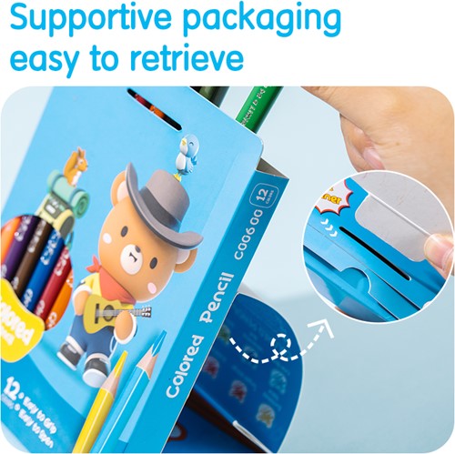 Kleurpotloden Jumbo Color Kids 3