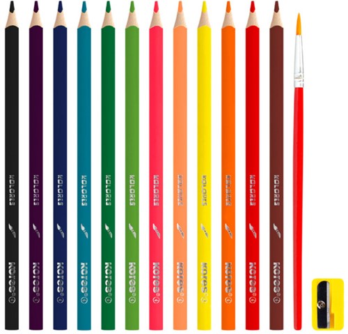 Kores aquarelpotloden 12 stuks "AKUARELLE" BB93812-2