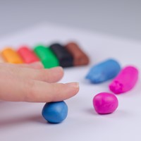 Kores boetseerklei plastilina - 10 intensieve kleuren a 20 gram -  KM34010-3