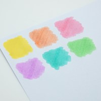 Kores brush tip markers set van 6 pastel kleuren 21462.PT13