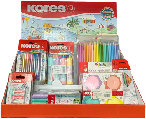 Kores Display Pastel