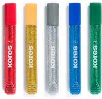 Kores glitterlijm set a 5 kleuren K75000-2