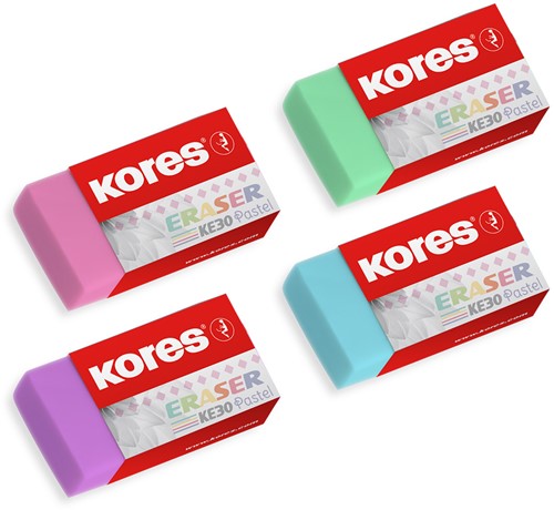 Kores gum set 3 stuks in pastel kleuren KE-3 RG40315-2