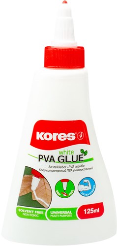 Kores hobbylijm 125ml "White Glue" K75825