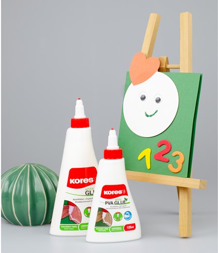 Kores hobbylijm 125ml "White Glue" K75825-3
