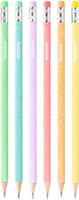 Kores kleurpotloden driehoekig "Grafitos Style Pastel", set 6 pastelkleuren BB92803-2