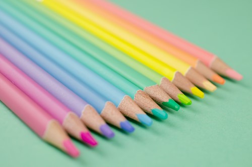 Kores kleurpotloden driehoekig "Kolores Pastel", set 24 pastelkleuren BB93321-3