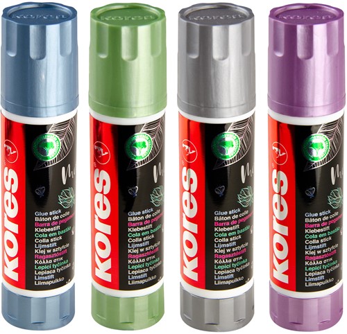 Kores lijmstift 20 gram "Metallic Style" K12212