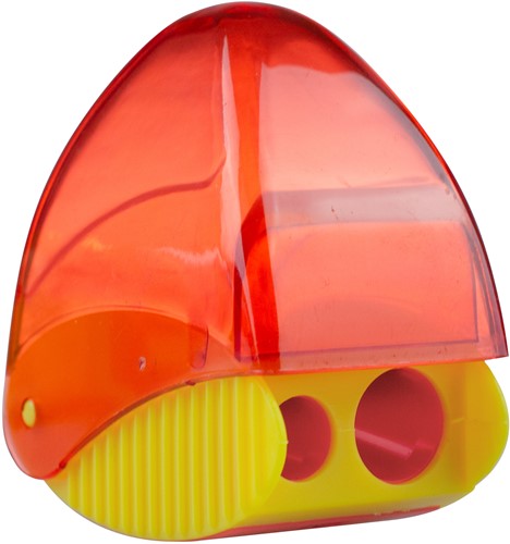 Kores puntenslijper 2-gaats met container "Snappy Duo" SP35814-3