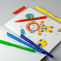 Kores viltstift smal KORELLO 12 kleuren 1