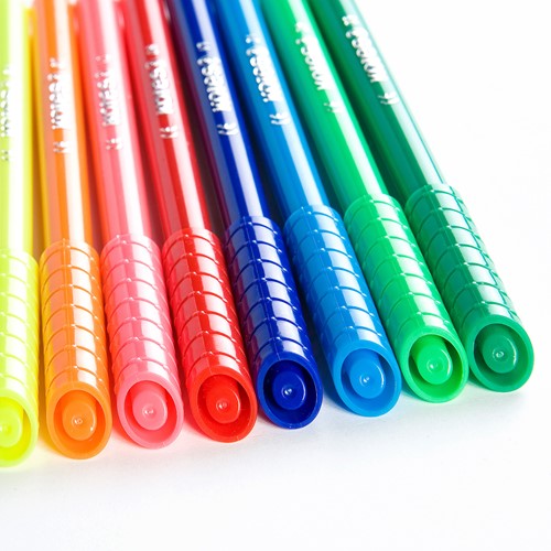 Kores viltstift smal KORELLO 12 kleuren 2