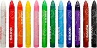 Kores waskrijt 12 kleuren "KRAYONES" BB33101-2