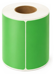Zebra compatible verzendetiket 102x152mm - GROEN - kern 25mm 280 per rol