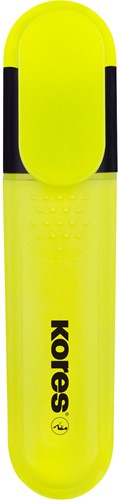 Kores markeerstift Bright Liner Plus - 0,5-5mm - geel  TM36102