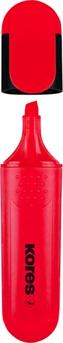 Kores markeerstift Bright Liner Plus - 0,5-5mm - rood  TM36106-2