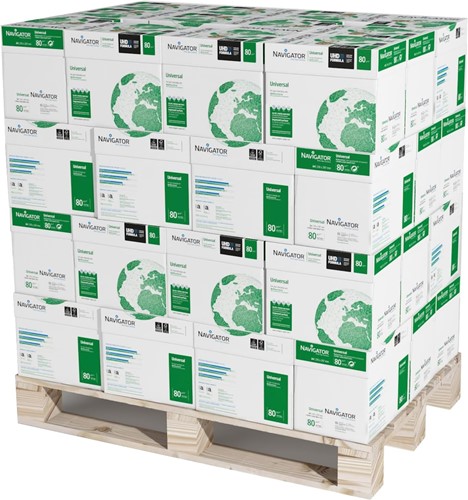 Navigator Universal A4 80 gram pak à 500 vel (pallet à 240 pak)