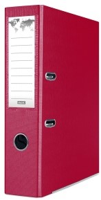 Ordner Basic A4 75mm PP bordeaux