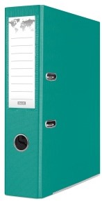 Ordner Basic A4 75mm PP turquoise