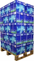 Kopieerpapier DOUBLE A A4 80 gram "CLEVERBOX" (Pallet/40doos)