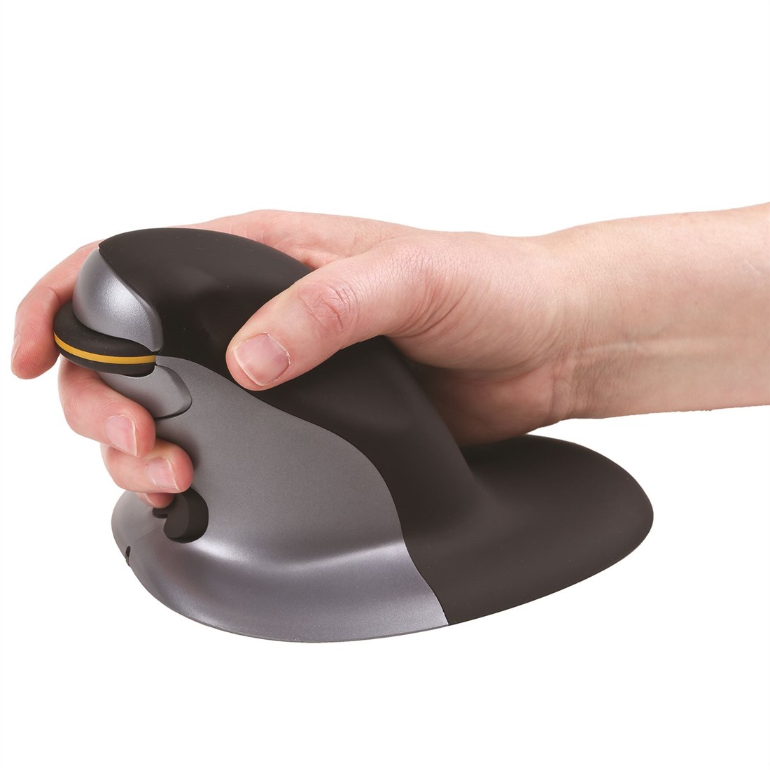 type rand Weinig Penguin® draadloze, ergonomische muis (links- en rechtshandig), medium  Hollandofficesupplies