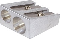 Puntenslijper, aluminium, dubbel gat-2