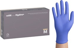 Nitril handschoenen Hydra+ - Violet - maat M - 100 stuks - mediCare